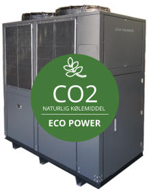 ECO-POWER CO2 NATURLIG KØLEMIDDEL  ECO POWER